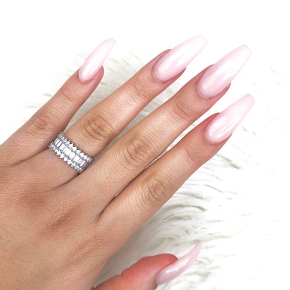 Last Size 10๐ฅณ Sparkly "Queen Ring" 5.9 CT - Picture 2 of 7